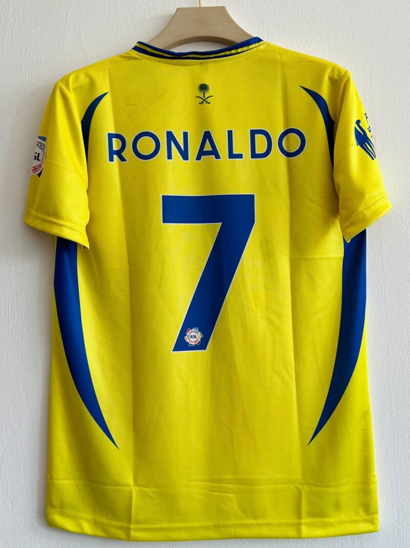 Al Nassr 2024-25 Home Jersey – Cristiano Ronaldo Edition