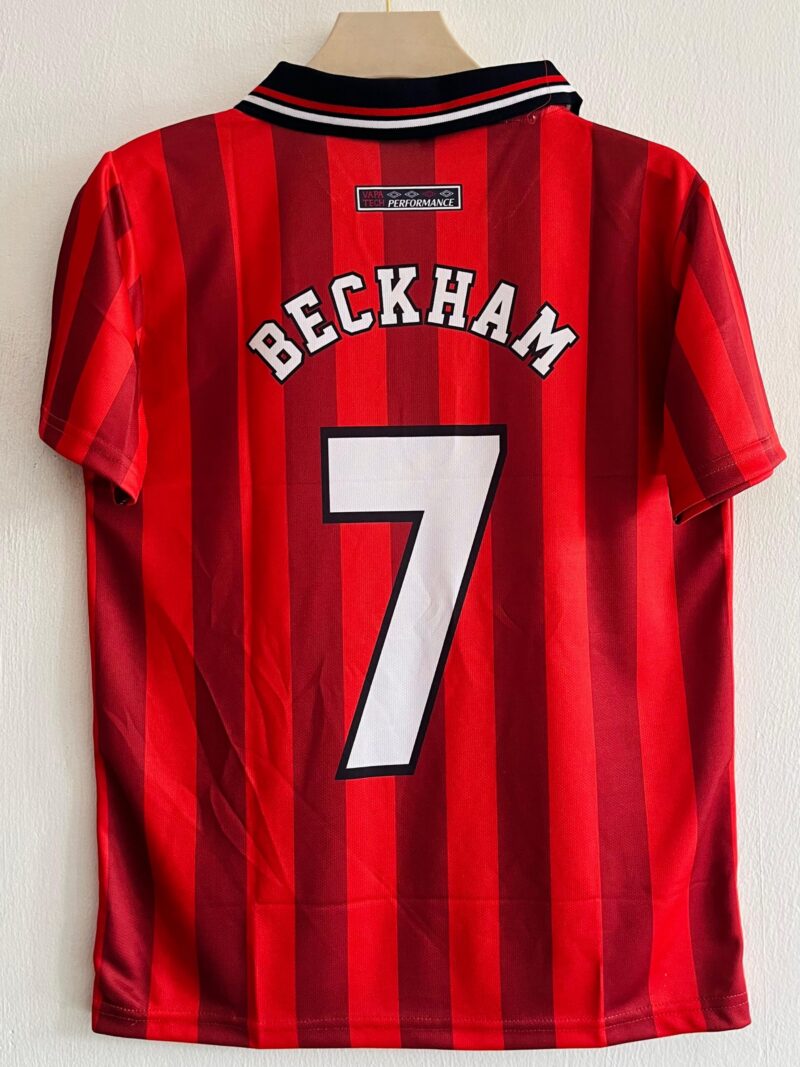 1997-98 England Away Jersey - David Beckham Edition