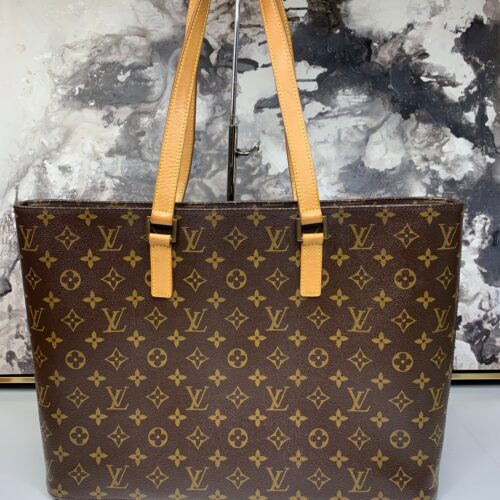 IMG_0275 Louis Vuitton Luco Tote Brown Leather