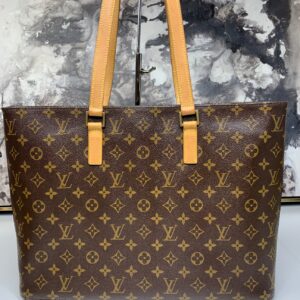 Louis Vuitton Luco Tote Brown Leather
