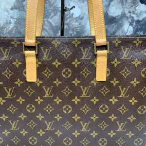 Louis Vuitton Luco Tote Brown Leather