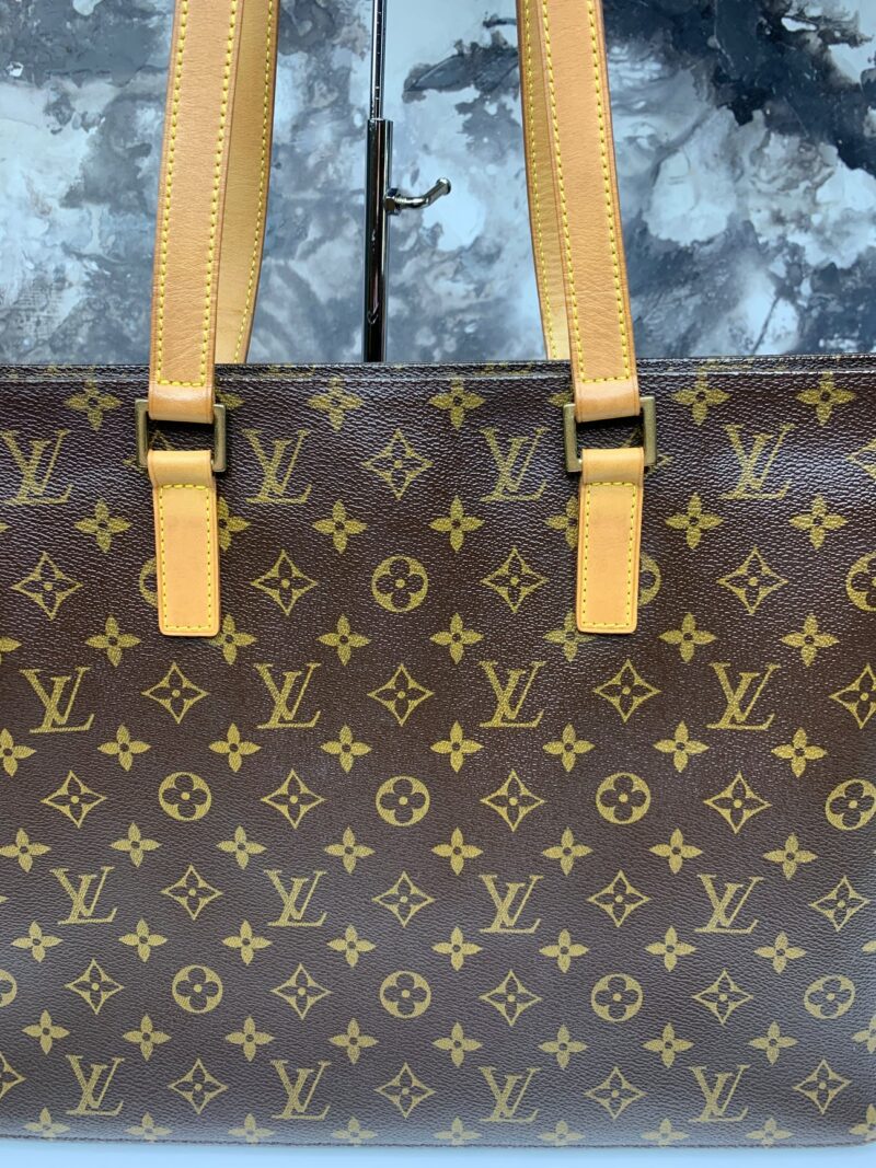 Louis Vuitton Luco Tote Brown Leather