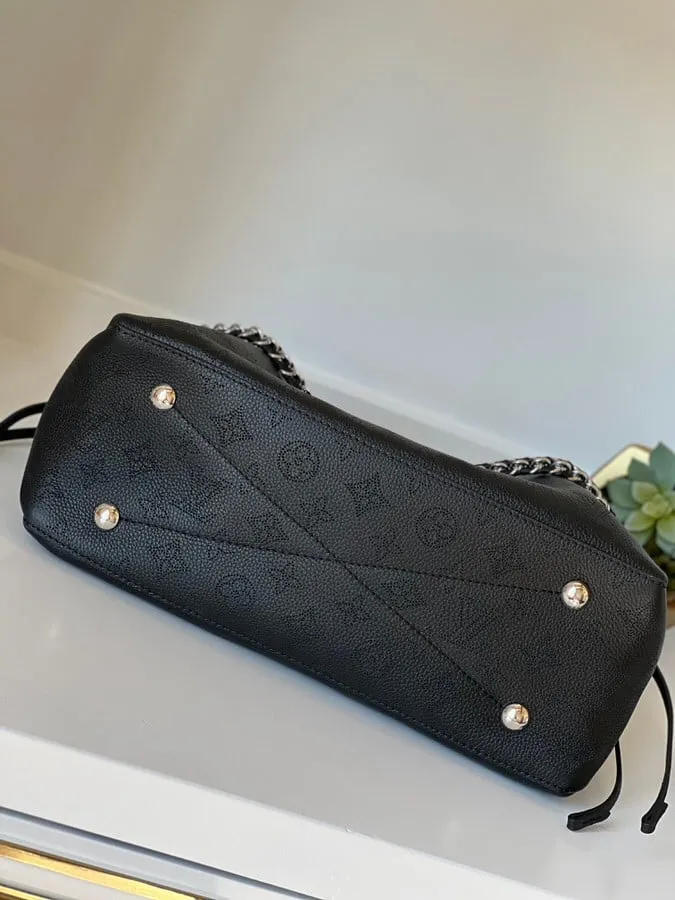 Louis vuitton bella mahina tote black