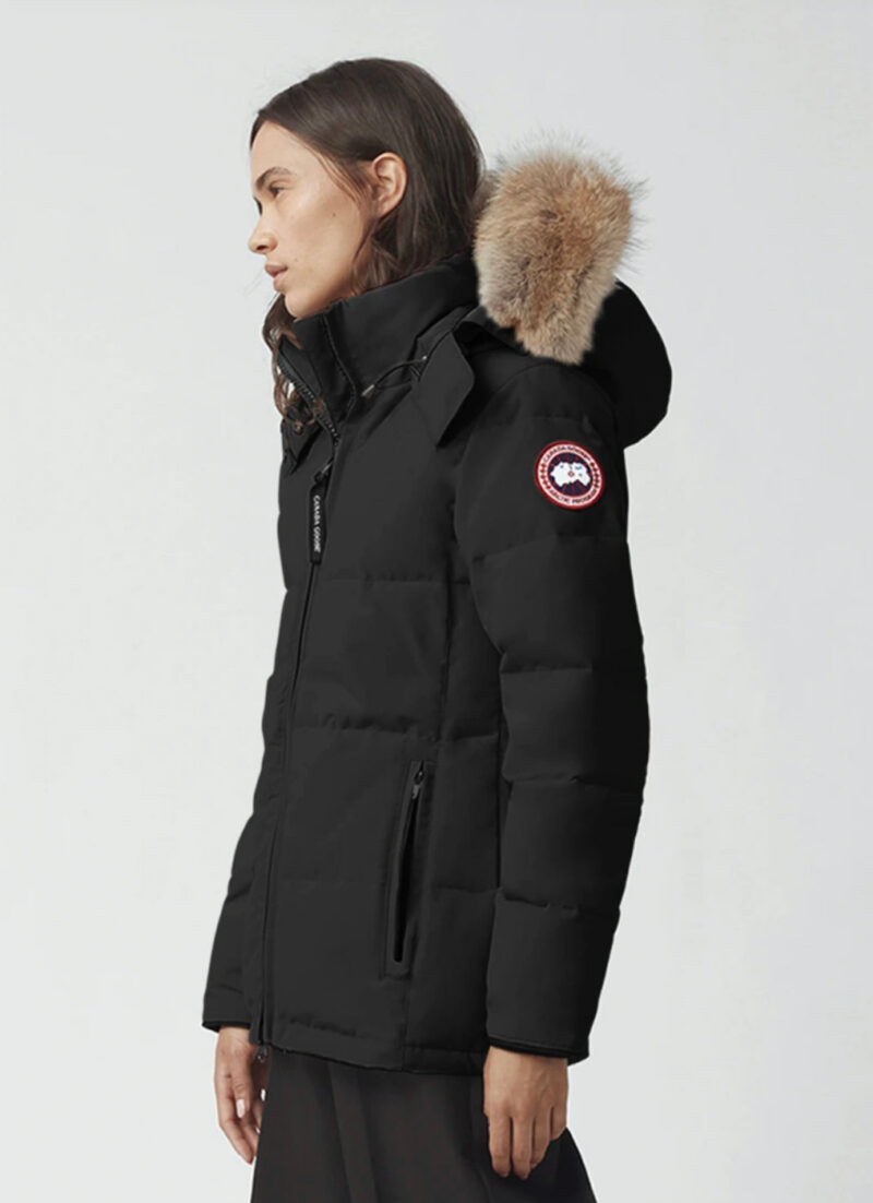 IMG_5836 Replica Canada Goose Women's Chelsea Parka Heritage - Black