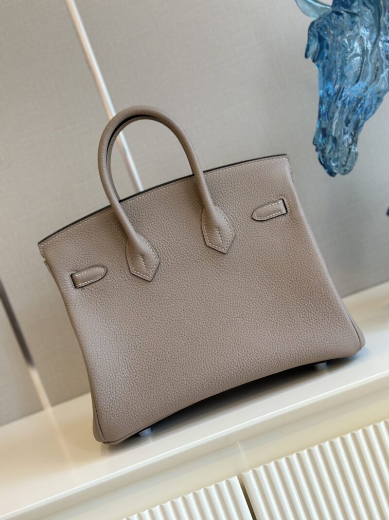 Hermes birkin gray with sliver hardware (size 30)