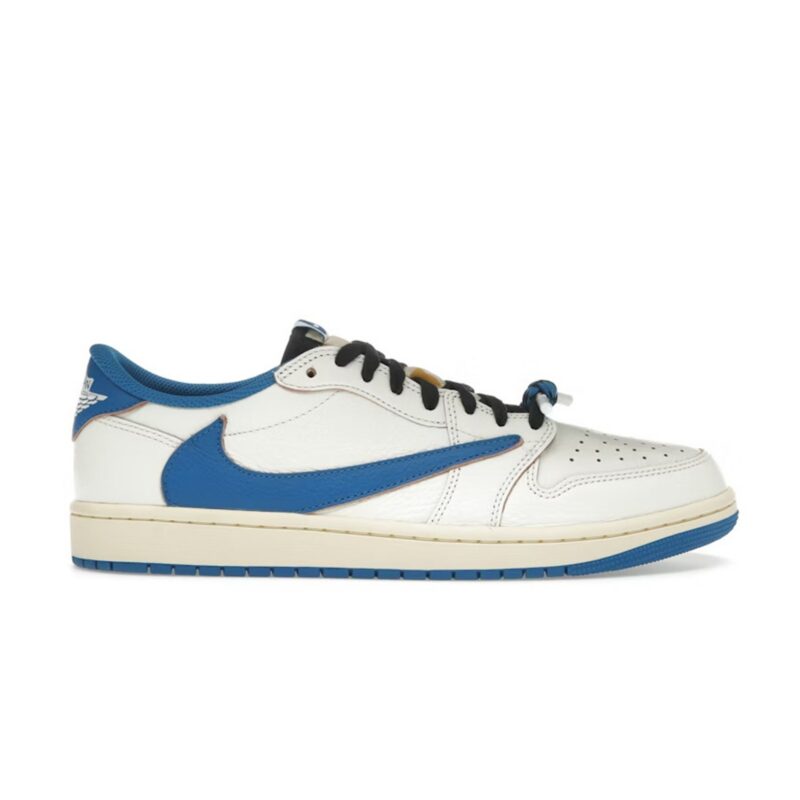 Jordan-1-Retro-Low-OG-SP-Fragment-x-Travis-Scott-Sail-Military-Blue Jordan 1 Retro Low OG SP
