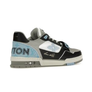 LV-Tariner-23s-fashion-shoes-blue-black-white-4 Trainer