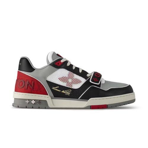 LV-Tariner-23s-fashion-shoes-red-white-white-1 Trainer