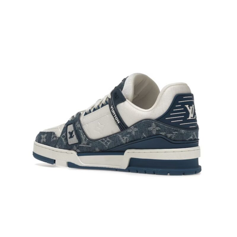 Monogram-Denim-White-Blue-3 Trainer