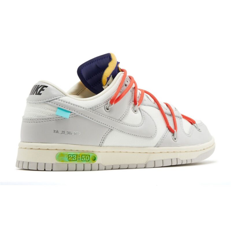 Off-White-x-Dunk-Low-‘Lot-23-of-50-Reps-DM1602-126-3 Nike Dunk Low