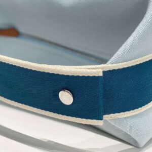 Hermes Bride A Brac PM Woman’s Clutch Bag Blue Handbags 12x20x10cm