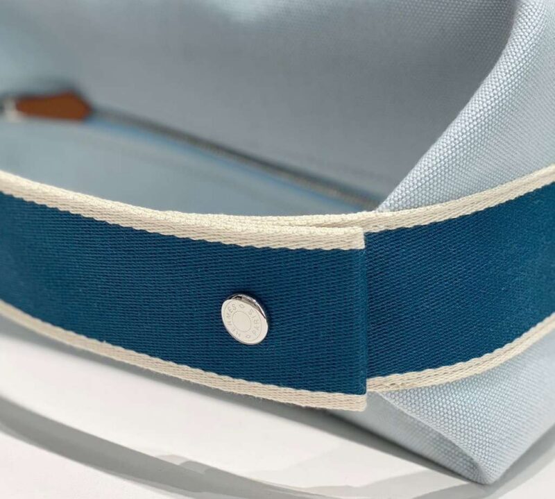 Hermes Bride A Brac PM Woman’s Clutch Bag Blue Handbags 12x20x10cm