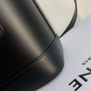 Celine Small Bucket Cuir Triomphe Handbag Black Bucket Shape 30x22x12cm