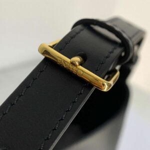 Celine Small Bucket Cuir Triomphe Handbag Black Bucket Shape 30x22x12cm