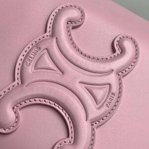 Celine Small Bucket Cuir Triomphe Mini Pink Bag 19.5x16x7cm