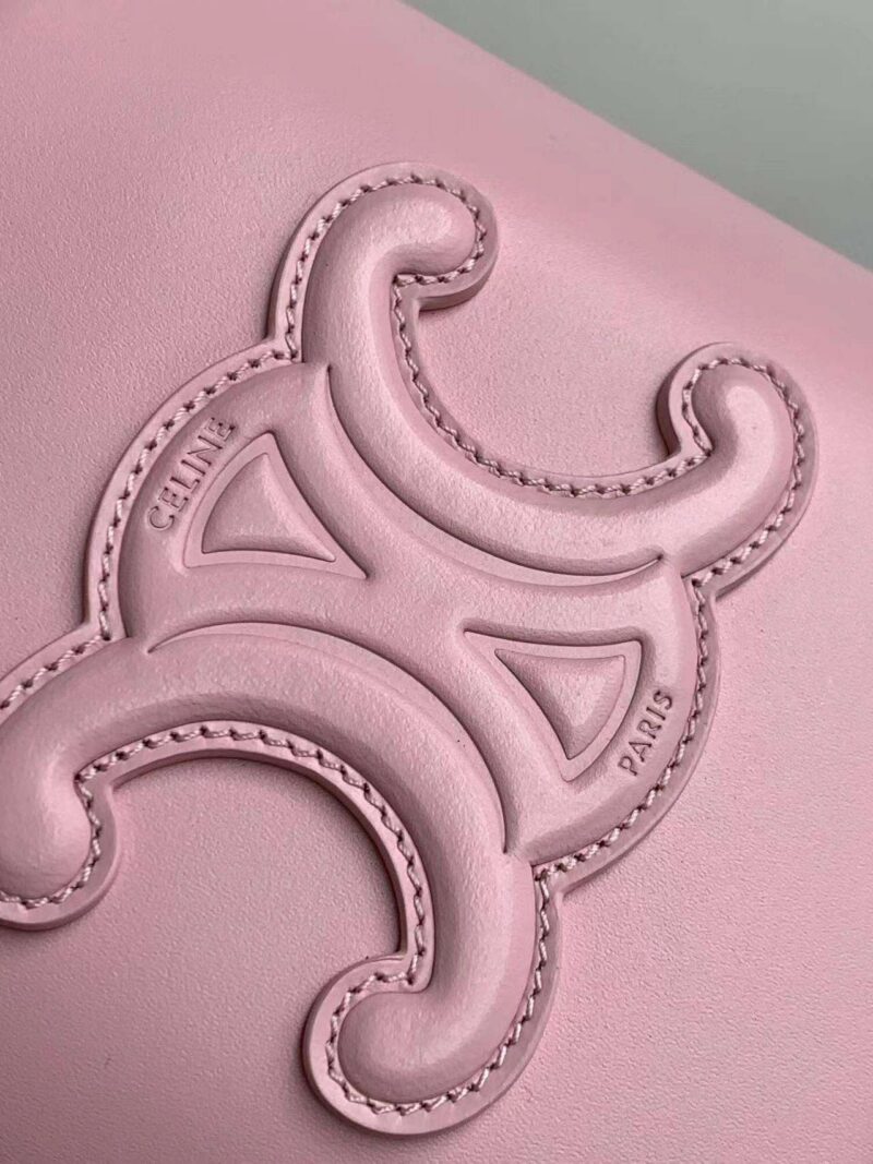 Celine Small Bucket Cuir Triomphe Mini Pink Bag 19.5x16x7cm
