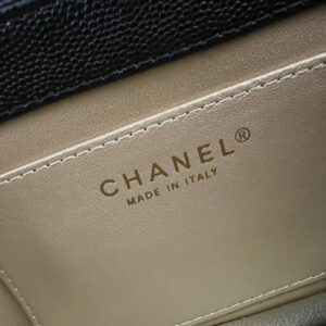 Chanel Handle Woman’s Handbags Demi Lock Gold With Leather 19cm