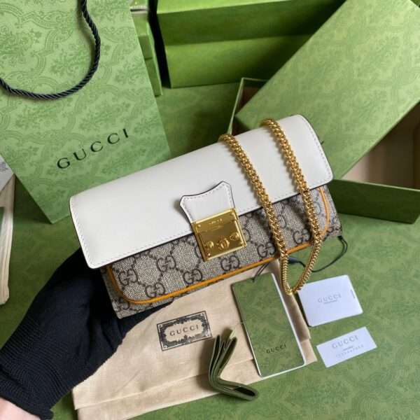 Gucci Clutch Women’s Crossbody Bag with High Quality Monogram Pattern 19x10cm