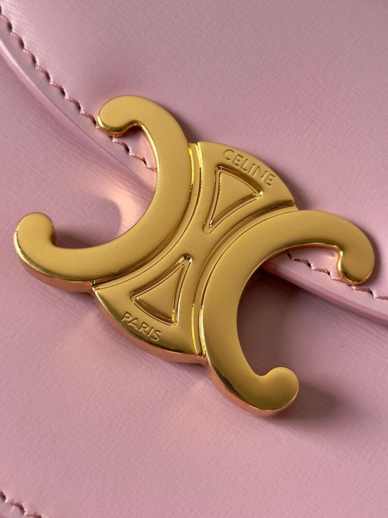 Celine Mini Handle Crossbody Pink 15.5x11cm