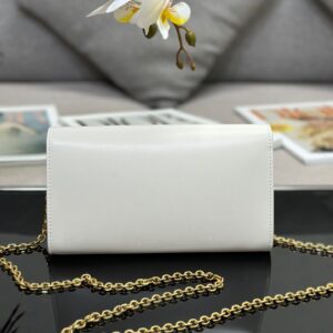 Dior Bobby Women’s Crossbody Bag Super White Smooth Leather 21.5x12x4cm