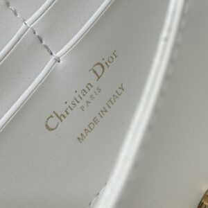 Dior Bobby Women’s Crossbody Bag Super White Smooth Leather 21.5x12x4cm