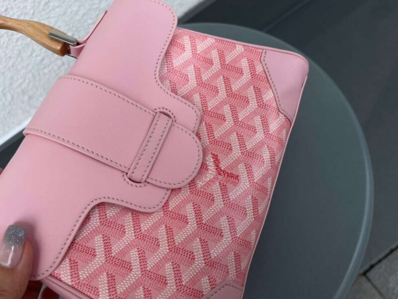 Goyard Saigon Pink Replica 11 High Quality Bag  20x15cm