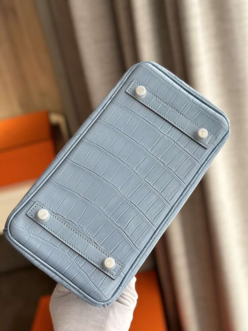 Hermes Birkin Like Auth Hand Sewing Imported Leather Handbags 25cm