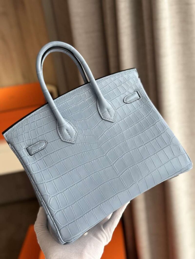 Hermes Birkin Like Auth Hand Sewing Imported Leather Handbags 25cm