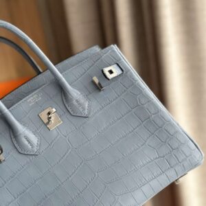 Hermes Birkin Like Auth Hand Sewing Imported Leather Handbags 25cm
