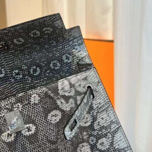 Hermes Kelly 25 Genuine Lizard Leather