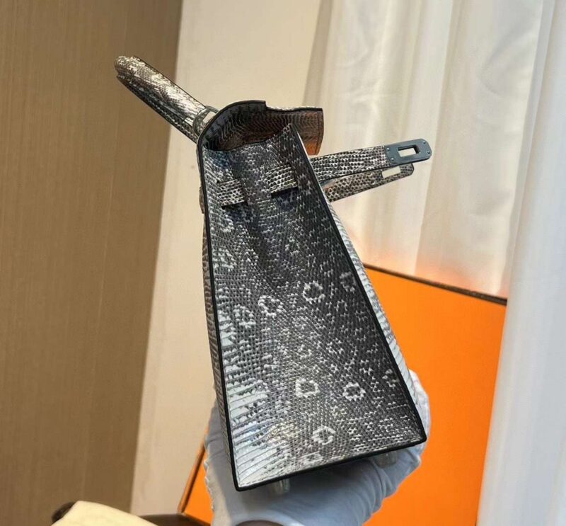 Hermes Kelly 25 Genuine Lizard Leather