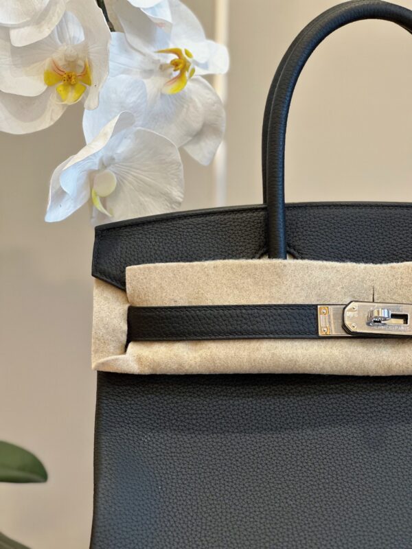 Hermes Birkin 30 Black Palladium Hardware
