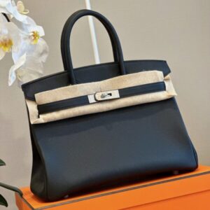 Hermes Birkin 30 Black Palladium Hardware