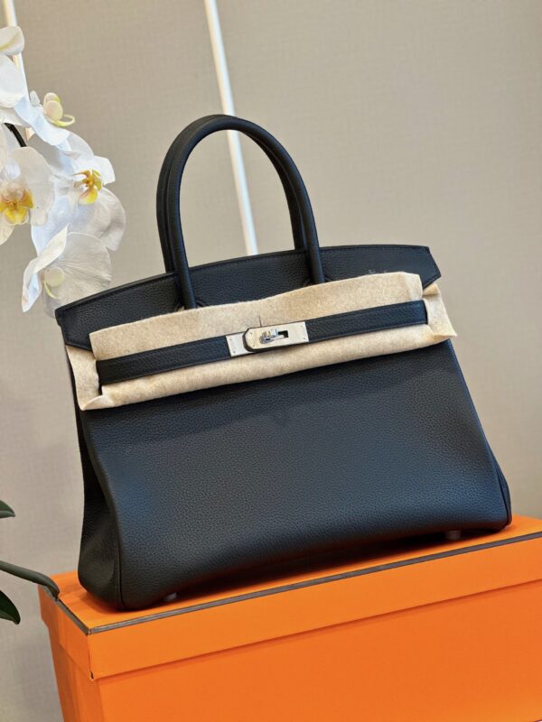 Hermes Birkin 30 Black Palladium Hardware