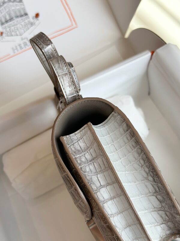 Hermes Constance 19 Himalaya Genuine Crocodile Leather Palladium Hardware