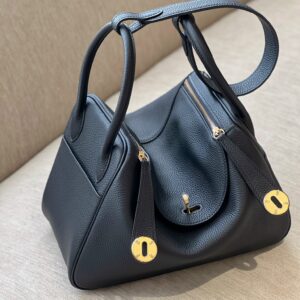 Hermes Lindy 26 Black Gold Hardware