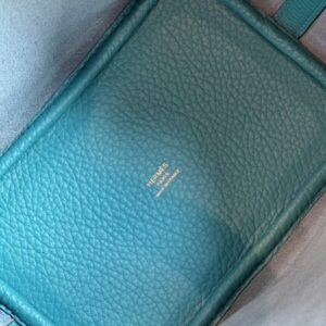Hermes Picotin 18 Blue Togo Leather Gold Hardware