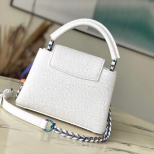 Louis Vuitton LV Capucines Lock Rainbow Handbags 21cm