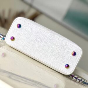 Louis Vuitton LV Capucines Lock Rainbow Handbags 21cm