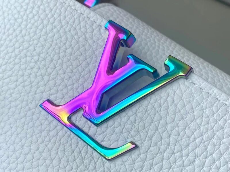 Louis Vuitton LV Capucines Lock Rainbow Handbags 21cm