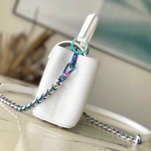 Louis Vuitton LV Capucines Lock Rainbow Handbags 21cm