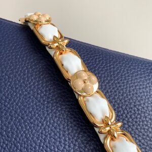 Louis Vuitton LV Capucines BB Woman’ Like Auth Navy Blue Handbags 27x18x9cm