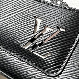 Louis Vuitton LV Marellini EPI Black Handbags 20cm