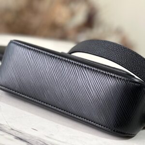 Louis Vuitton LV Marellini EPI Black Handbags 20cm