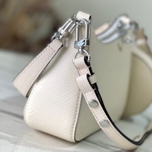 Louis Vuitton LV Marellini EPI White Full Set Replica Handbags 20cm