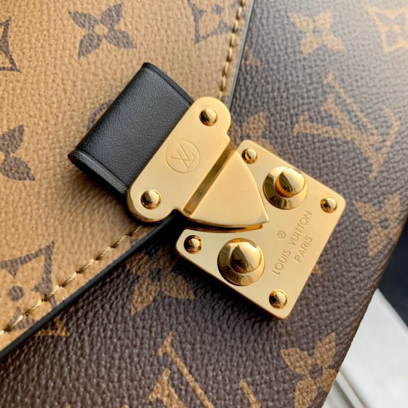 Louis Vuitton LV Metis Mini Monogram Like Auth Handbags 21.5×13.5x6cm