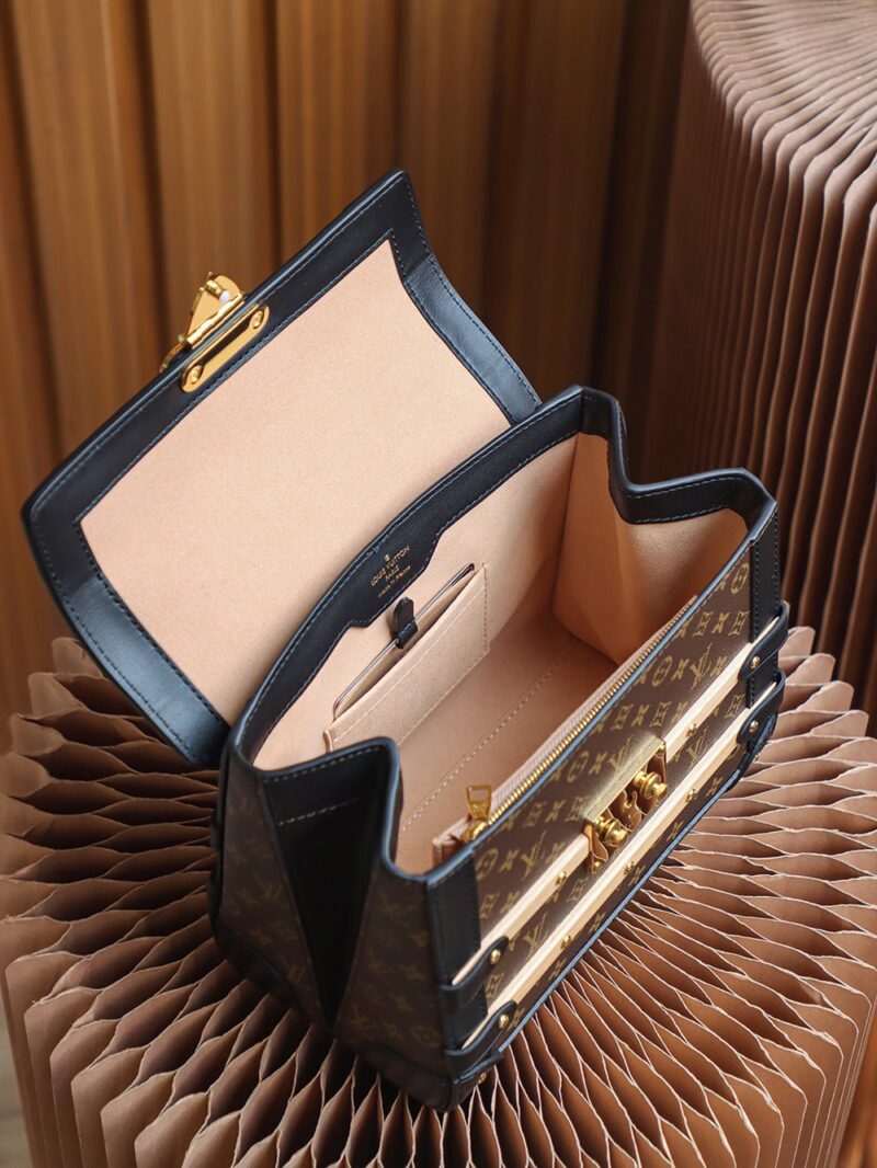 Louis Vuitton LV Monogram Trianon PM Top-Handle Bag Like Auth Handbags 21x18x11cm