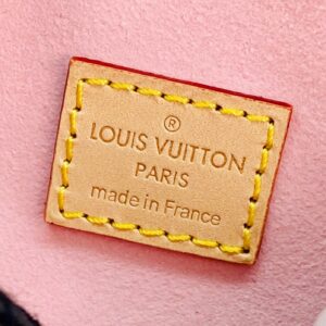 Louis Vuitton LV Nano Speedy Pink Mini Like Auth Shiny Leather Handbags 16x10x7.5cm