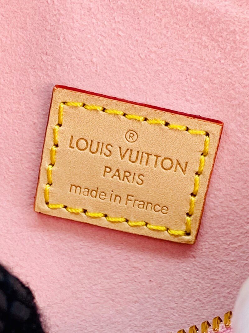 Louis Vuitton LV Nano Speedy Pink Mini Like Auth Shiny Leather Handbags 16x10x7.5cm