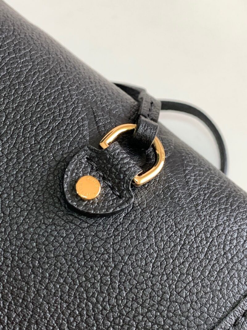 Louis Vuitton LV Never Full Monogram Like Auth Black Handbags 32x29x17cm